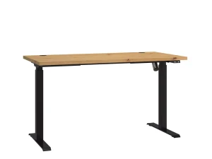 Elektrisch verstellbarer Schreibtisch Malta 151 Eiche Artisan