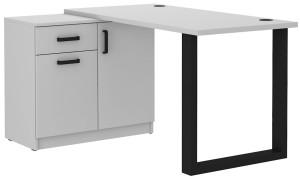 Ecktisch Malta 130 Hellgrau