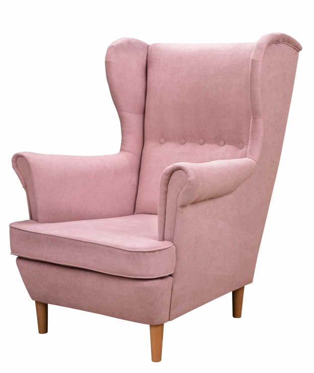 Ohrensessel Denver Rosa