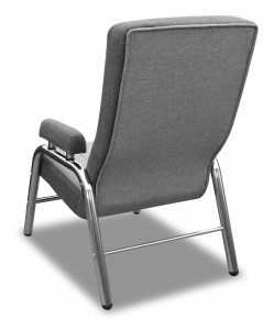 Metall-Sessel Lile Grau/Graphit