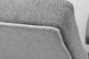 Metall-Sessel Lile Grau/Graphit