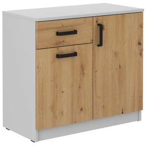 Kommode Malta 820 2D 1S Artisan Eiche/Grau