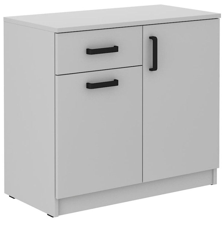 Schubladenkommode Malta 820 2D 1S Hellgrau