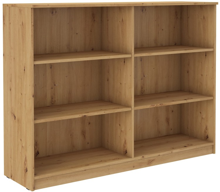 Niedriges Regal Malta 840 Eiche Artisan