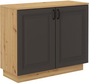 Kommode Flawia GRAR 100 2D Graphit/Artisan