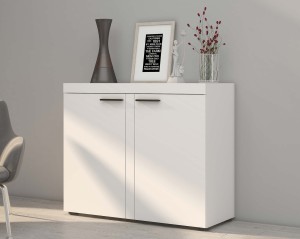 Rumba WH21 2D Kommode Weiß