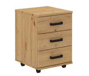Schubladenblock mit Schubladen auf Rollen Malta 201 Eiche Artisan