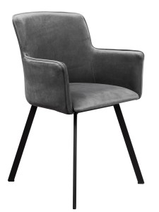 Gepolsterter Loft-Sessel VIK Grau