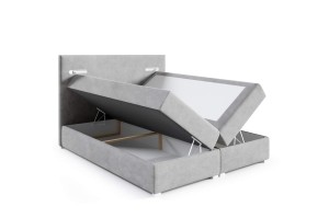 Boxspringbett Anthony 140x200 Graphit