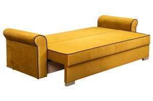 Lounge Set Merida Schalfsofa + Sessel Dunkelgrün