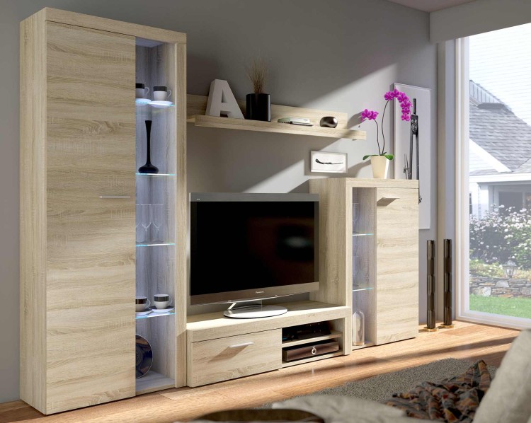 Rumba SO01 Hängeelement Sonoma Eiche + LED