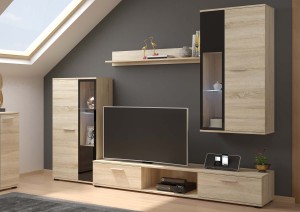 Oberschrank Salsa SO01 Sonoma Eiche + LED