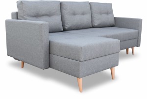 Ecksofa mit Schlaffunktion Malmö Grey