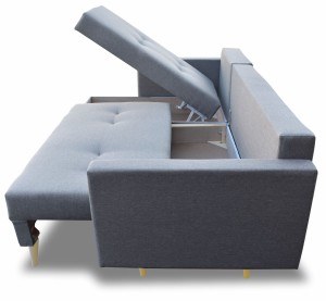 Ecksofa mit Schlaffunktion Malmö Graphit