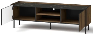 RTV-Schrank 150 cm Prestigo P7 2D Schwarznuss/San Sebastian