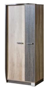 Zweitüriger Kleiderschrank links Romero R1L 2D Eiche Canyon/Arusha