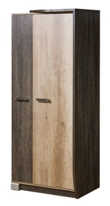 Zweitüriger Kleiderschrank rechts Romero R1P 2D Eiche Canyon/Arusha