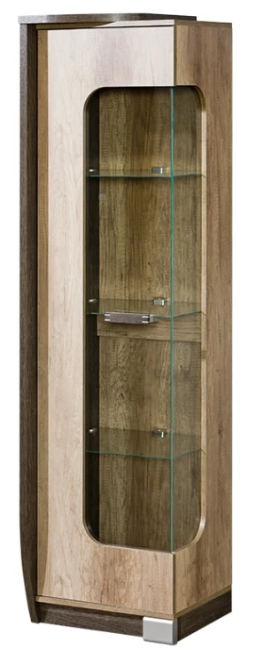 Glasvitrine links Romero R2L 1D Eiche Canyon/Arusha