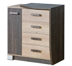 Kommode mit Schubladen rechts Romero R14L Eiche Canyon/Arusha