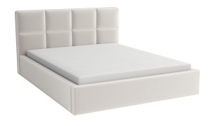 Doppelbett 140x200 mit Matratze - Alaska Cream