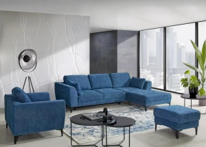 Sessel für das Wohnzimmer Impieria Blau