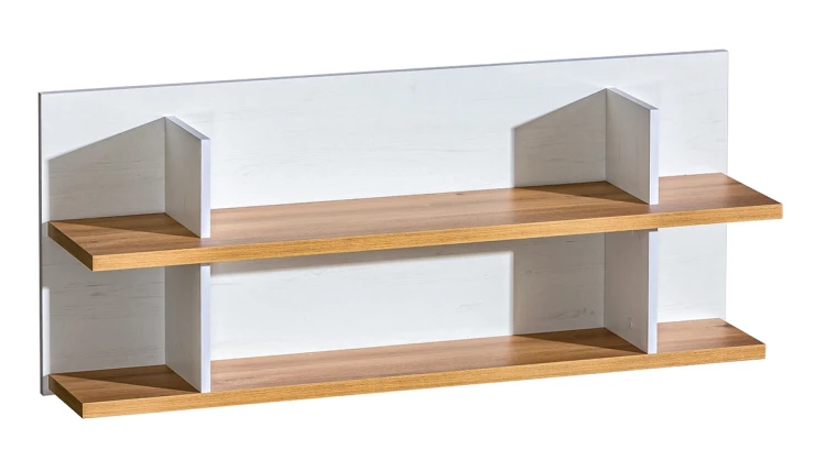Doppelwandregal 122 cm Sven SV11 Nash Eiche/Andersen Kiefer