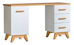 Schreibtisch für Jugendzimmer 140 cm Sven SV12 Nash Eiche/Kiefer Andersen
