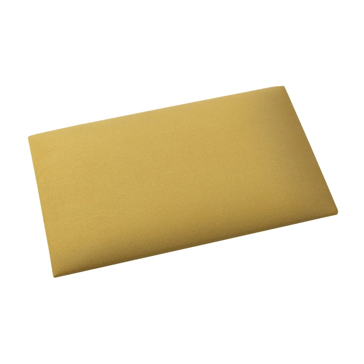 Wandpolster 3D 50x30 gelb