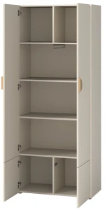 Kleiderschrank Melo ME1 für Schlafzimmer Kaschmir