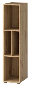 Bücherregal für Schlafzimmer und Wohnzimmer Melo ME3 Eiche Artisan