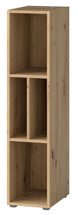 Bücherregal für Schlafzimmer und Wohnzimmer Melo ME3 Eiche Artisan