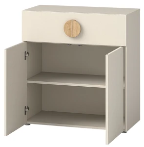 Kommode für Schlafzimmer und Wohnzimmer Melo ME5 Kaschmir Eiche Artisan
