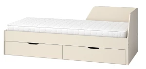 Jugendbett mit Matratze 90x200 Melo ME9 Cashmere