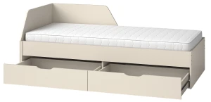 Jugendbett mit Matratze 90x200 Melo ME9 Cashmere Avocado