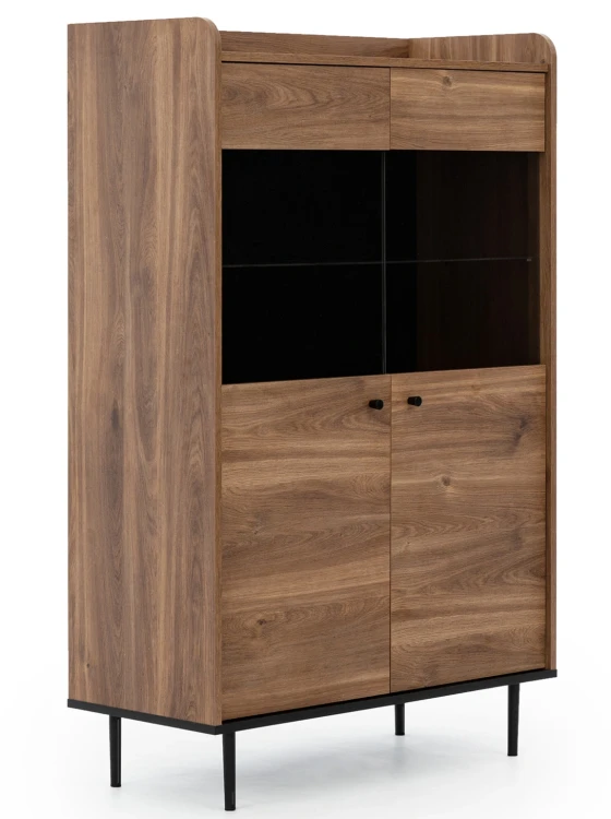 Vitrine Vasina VS10 für das Wohnzimmer Brandy Castello