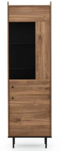 Vitrine Vasina VS09 für das Wohnzimmer mit LED Brandy Castello