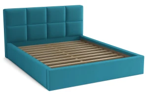 Doppelbett 160x200 mit Matratze - Alaska Turquoise