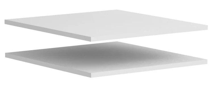 Regal für Kleiderschrank FOXEN 50 cm Weiß