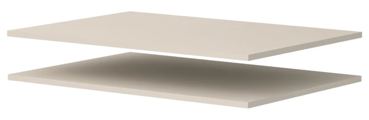 Regal für Kleiderschrank FOXEN 80/100 cm Cashmere