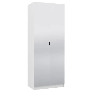 Garderobe mit zwei Spiegeln 80 cm FOXEN Weiß