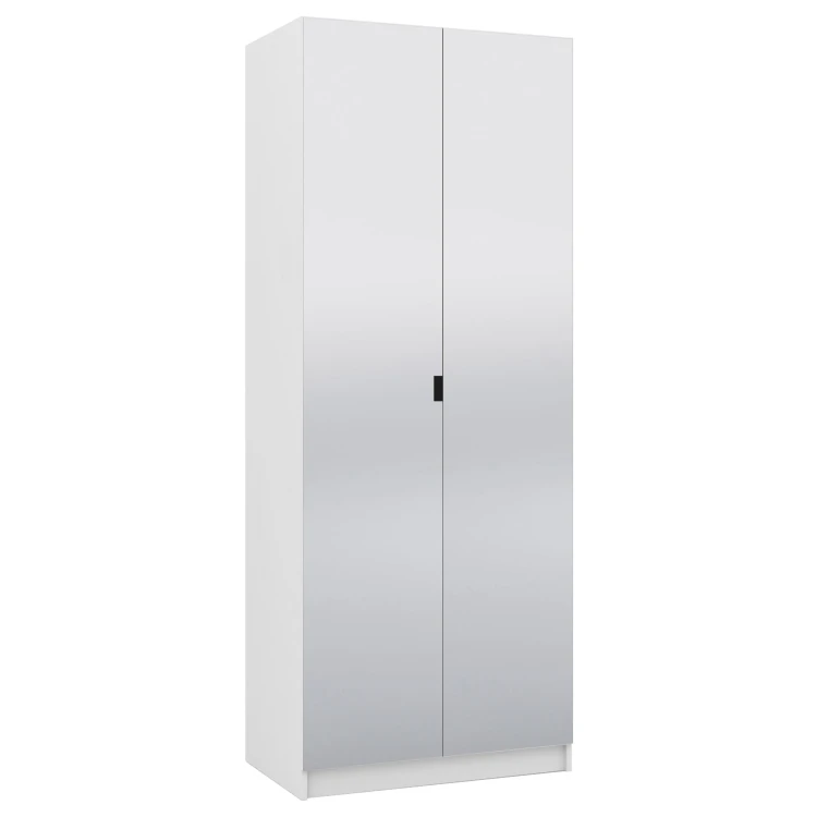 Garderobe mit zwei Spiegeln 80 cm FOXEN Weiß