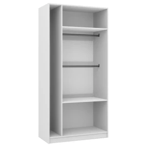 Garderobe 100 cm FOXEN Weiß