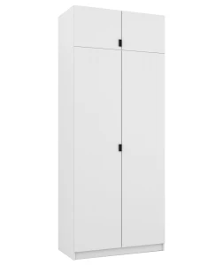 Garderobe mit Erweiterung 100 cm Weiß