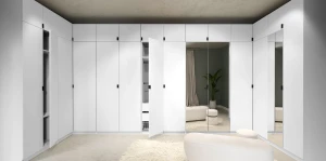 Garderobe mit zwei Spiegeln und Verlängerung 100 cm FOXEN Weiß