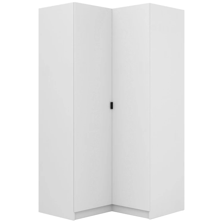 Eckschrank 50 cm für modularen Kleiderschrank FOXEN Weiß
