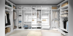 Eckschrank 50 cm für modularen Kleiderschrank FOXEN Weiß