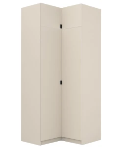 Eckschrank mit Verlängerung 50 cm für Modulschrank FOXEN Cashmere