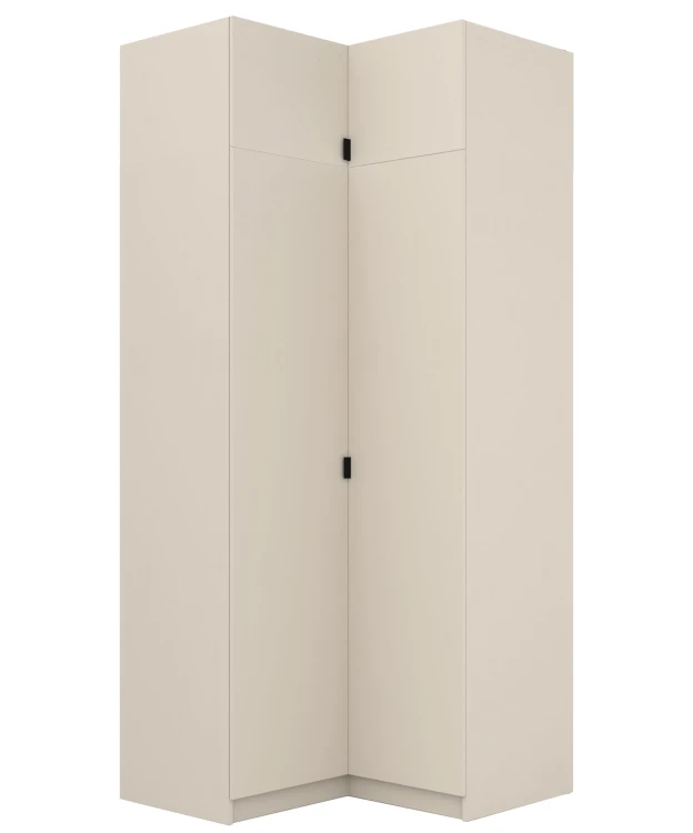 Eckschrank mit Verlängerung 50 cm für Modulschrank FOXEN Cashmere