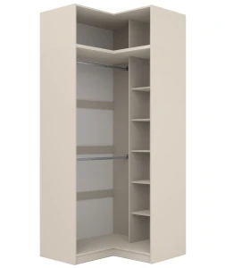 Eckschrank mit Verlängerung 50 cm für Modulschrank FOXEN Cashmere