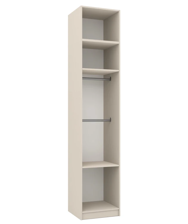 Kleiderschrank mit offenem Oberteil 50 cm für den modularen Kleiderschrank FOXEN Cashmere